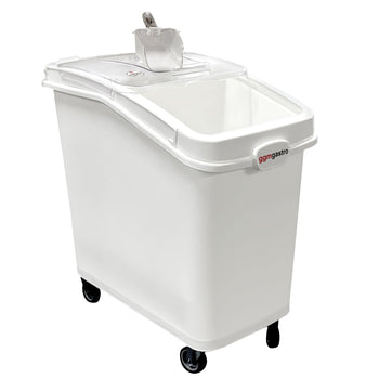 Wózek na mąkę / wózek na składniki - 100 litrów - wykonany z polipropylenu - Prime Gastro