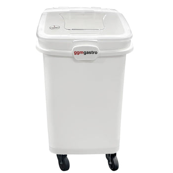 Wózek na mąkę / wózek na składniki - 100 litrów - wykonany z polipropylenu - Prime Gastro