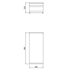 Element neutralny - 400 mm