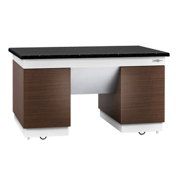 Element neutralny DUBLIN - 1600 mm - blat roboczy z czarnego granitu - Prime Gastro