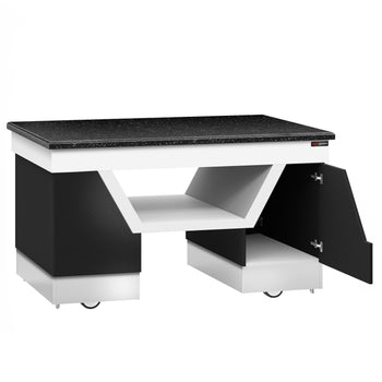 Element neutralny BELFAST - 1600 mm - blat roboczy z czarnego granitu - Prime Gastro