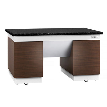 Element neutralny DUBLIN - 1600 mm - blat roboczy z czarnego granitu - Prime Gastro