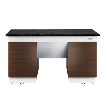 Element neutralny DUBLIN - 1600 mm - blat roboczy z czarnego granitu - Prime Gastro