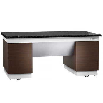 Element neutralny - DUBLIN - 2000 mm - blat roboczy z czarnego granitu - Prime Gastro