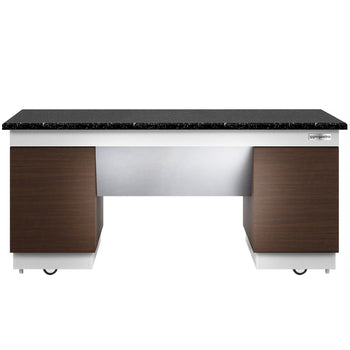 Element neutralny - DUBLIN - 2000 mm - blat roboczy z czarnego granitu - Prime Gastro