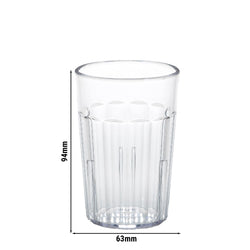 (36 szt.) CAMBRO | NEWPORT - Kubek do picia - 189 ml - Bez BPA - Przezroczysty