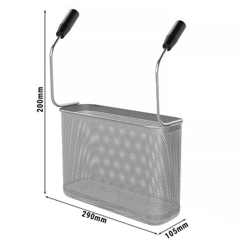 Zestaw koszy do makaronu - 2x 1/3 & 2x 1/6 - Prime Gastro