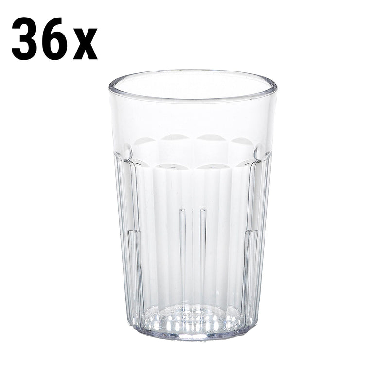 (36 szt.) CAMBRO | NEWPORT - Kubek do picia - 228 ml - Bez BPA - Przezroczysty