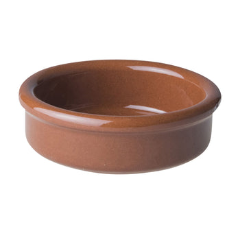 (6 szt.) CLASSICO - Garnek do masła Tapas - Ø 80 mm - brązowy - Prime Gastro