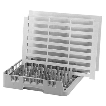 CAMBRO | CAMRACK® - Otwarty kosz zlewozmywakowy 1/1 - na tace - 500x500mm - Szary - Prime Gastro