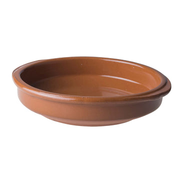 (6 sztuk) CLASSICO - Tapas Forma do zapiekania - 16 x 3,5 cm - Brązowa - Prime Gastro