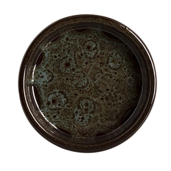 (24 sztuki) TURKEY - Forma do zapiekania - 10 x 2,6 cm - Brązowa / niebieska - Prime Gastro