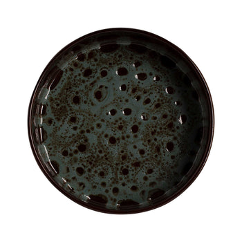 (14 sztuk) TURKEY - Forma do zapiekania - 140x40mm - brązowa/niebieska - Prime Gastro