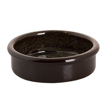 (24 sztuki) TURKEY - Forma do zapiekania - 8 x 2,5 cm - Brązowa / niebieska - Prime Gastro