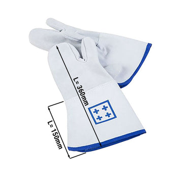 Rękawice do piekarnika z 3 palcami - długość: 36 cm - Prime Gastro