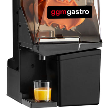 Elektryczna wyciskarka do pomarańczy - czarna - Manualna podajnik owoców - Prime Gastro