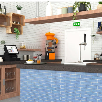 Elektryczna wyciskarka do pomarańczy - srebrna - automatyczne podawanie owoców - włacznie z trybem czyszczenia - Prime Gastro