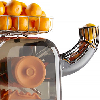 Elektryczna wyciskarka do pomarańczy - czarna - Manualna podajnik owoców - Prime Gastro