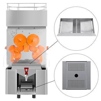 Elektryczna wyciskarka do pomarańczy - stal nierdzewna - Prime Gastro