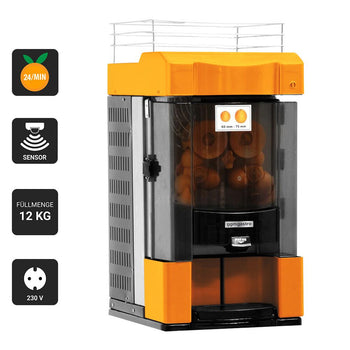 Automatyczna wyciskarka do pomarańczy - pomarańczowa - Prime Gastro