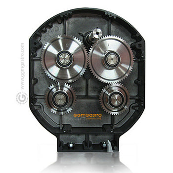 Elektryczna sokowirówka do owoców - srebrna - przycisk Push & Juice - automatyczne podawanie owoców - Prime Gastro