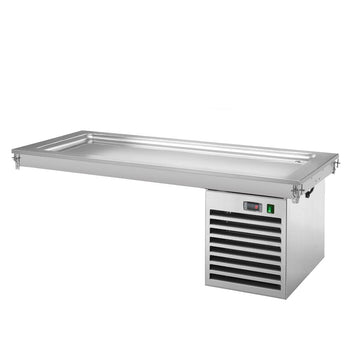 Płyta chłodnicza wbudowana - 1,8m - +2 ~ +8 °C - 5x GN 1/1 - Prime Gastro
