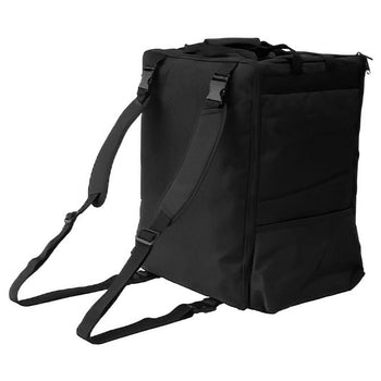 Torba na pizzę / izolowana torba na skuter - na 8 pudełek do pizzy 40x40cm - czarna - Prime Gastro