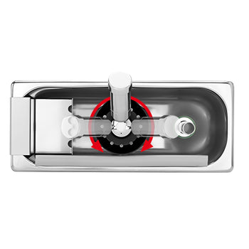 Prysznic do porcjowania WATERSTOP włącznie z tarczą sitową - Prime Gastro