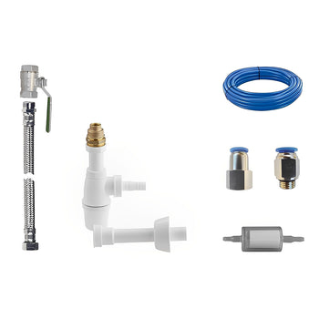 (2 sztuki) Prysznic do porcjonera z wbudowanym automatycznym zaworem odcinającym dopływ wody i zabezpieczeniem przed cofaniem się wody - Prime Gastro