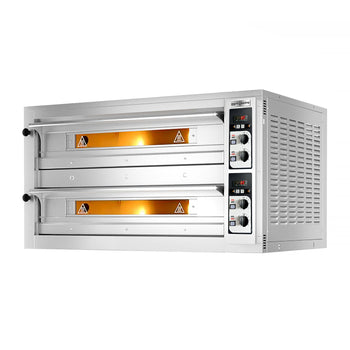 Elektryczny piec do pizzy - 6+6x 33cm - Manualny - Prime Gastro