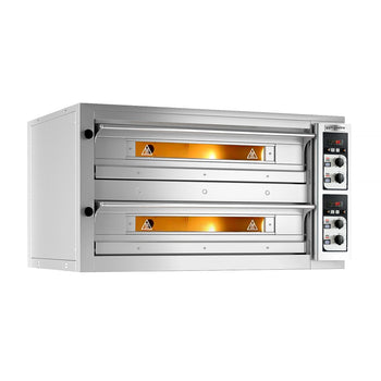 Elektryczny piec do pizzy - 6+6x 33cm - Manualny - Prime Gastro