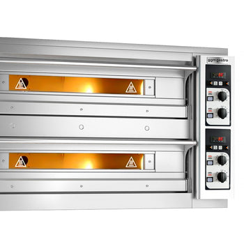 Elektryczny piec do pizzy - 6+6x 33cm - Manualny - Prime Gastro