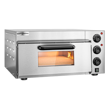 Elektryczny mini piec do pizzy - 4x 20cm - manualny - Prime Gastro