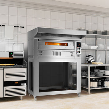 Gazowy piec do pizzy - 6x 33cm - Manualny - Prime Gastro