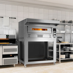 Gazowy piec do pizzy - 9 x 33 cm - Manualny