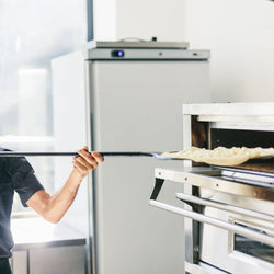 Gazowy piec do pizzy - 9 x 33 cm - Manualny