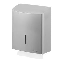 AIR - WOLF | Dozownik ręczników papierowych - na 600 ręczników - stal nierdzewna
