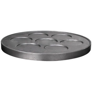 Gazowa naleśnikarka - Kształt: 7 patelni - Prime Gastro