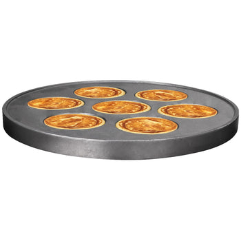 Płyta do naleśnikarki gazowej CGOM5 - 7 patelni - Ø 400 mm - Prime Gastro