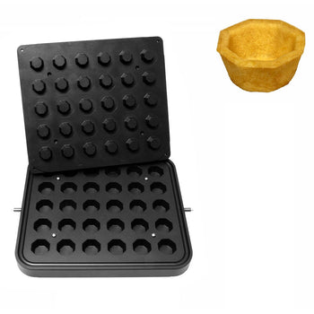 Forma dla urządzenia do tartaletek TMPIC - Kształt tartaletki: Ośmiokąt - Ø 41 mm - Prime Gastro