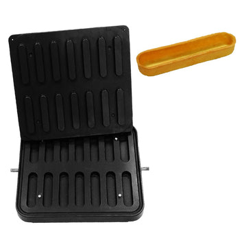 Forma do maszyny do tartaletek TMPIC - Forma do tartaletek: ekler - 120x30mm - Prime Gastro