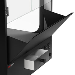 Maszyna do popcornu i podgrzewacz do nacho / chipsów - Czarny