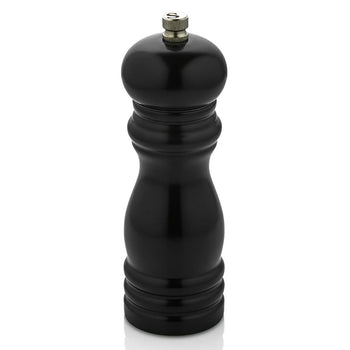 (6 sztuk) Młynek do soli i pieprzu z drewna - wysokość 14 cm - Prime Gastro