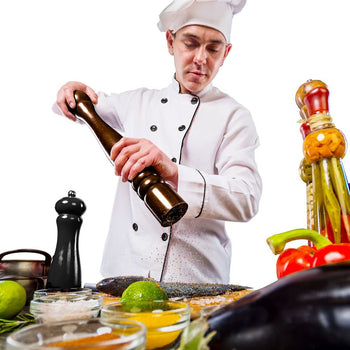 Zestaw młynków do pieprzu i soli - 250 mm - Prime Gastro