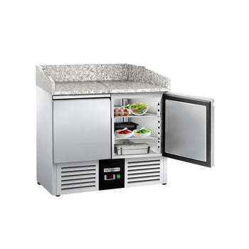 Stół chłodniczy do pizzy PREMIUM - 935x700mm - 2 drzwi - Prime Gastro