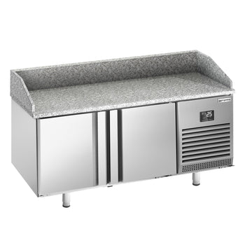 Stół chłodniczy do pizzy PREMIUM PLUS - 1490x700 mm - z 2 drzwiami - Prime Gastro
