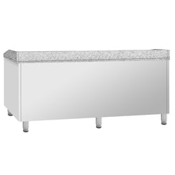 Stół chłodniczy do pizzy PREMIUM PLUS - 2305x800mm - z 3 drzwiami