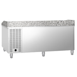 Stół chłodniczy do pizzy ECO - 2000x800mm - z 3 drzwiami