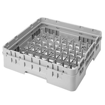CAMBRO | CAMRACK® - Kosz zlewozmywakowy 1/1 - 5x9 przegródek - z 1 przedłużką - 500x500mm - Szary - Prime Gastro