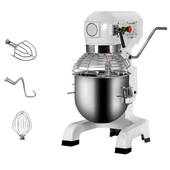 Mikser planetarny - 20 litrów - 750 W - włącznie z 3 nasadkami mieszającymi - Prime Gastro